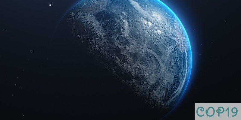 a view of the earth from space